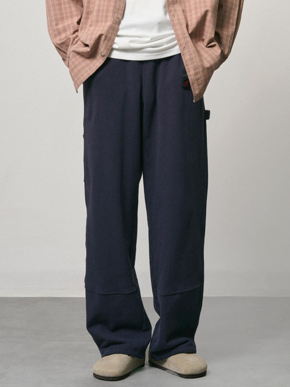 Fleece Carpenter Pants - Navy