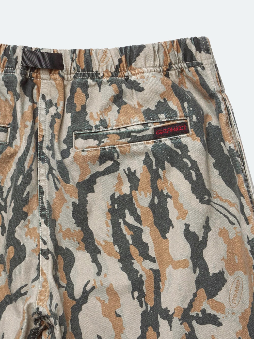 Denim Straight Fit Gramicci Pants - Bark Camo