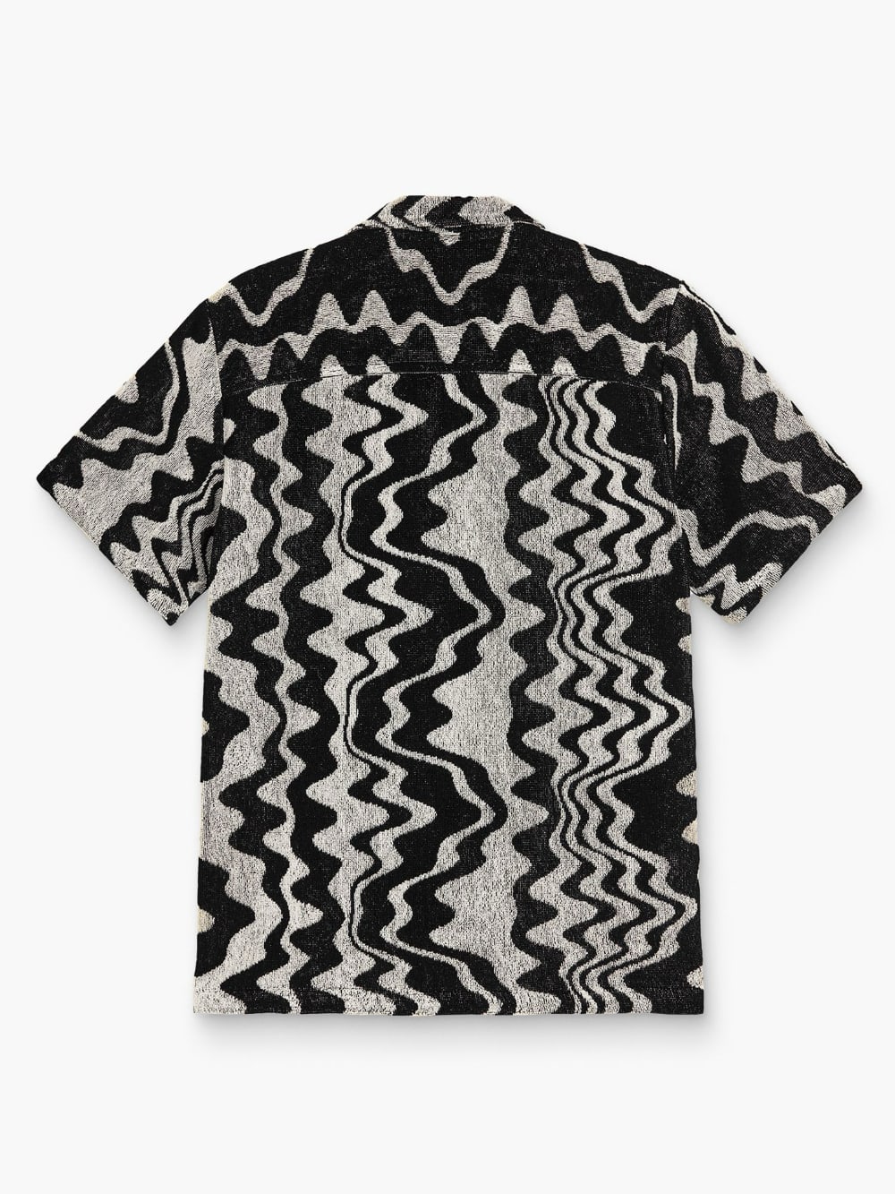 Cuba Terry Shirt in Nero Verve
