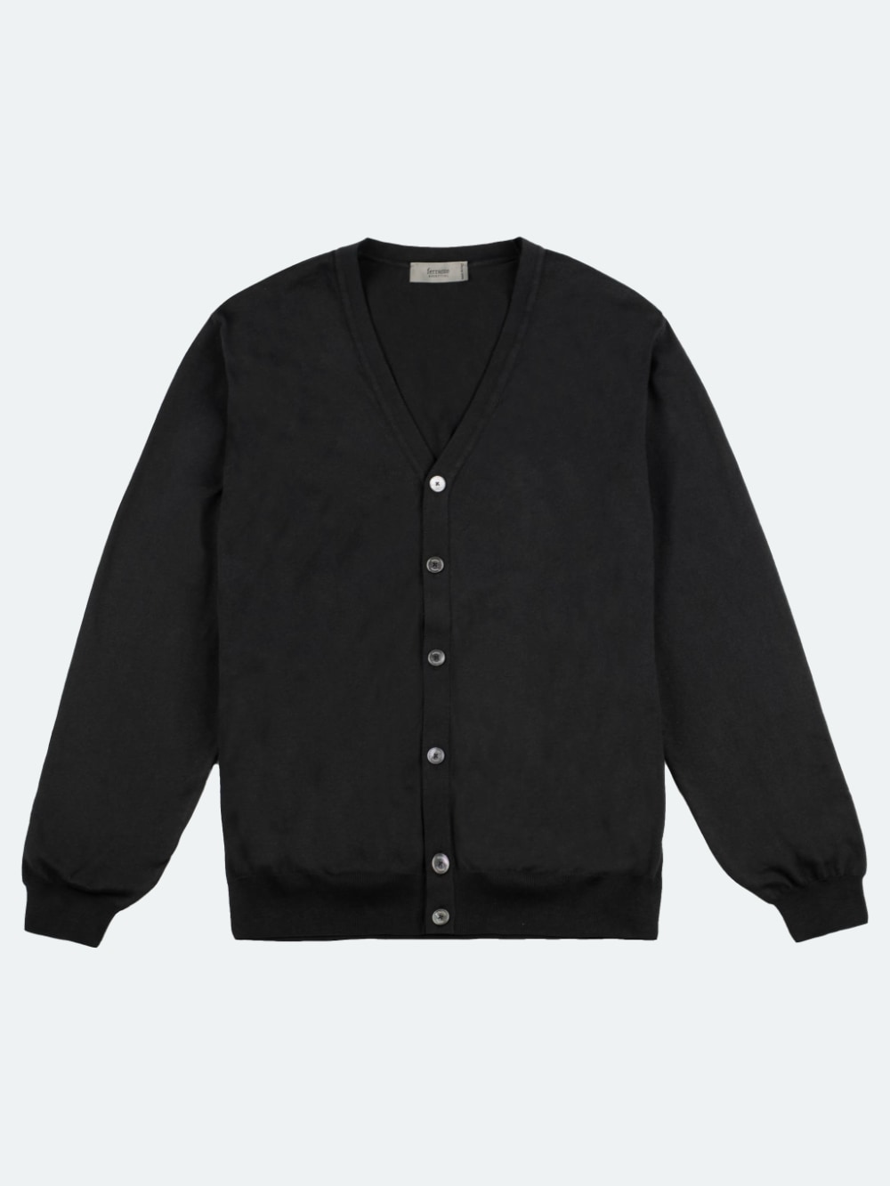 Ferrante - Cotton Cardigan - Black