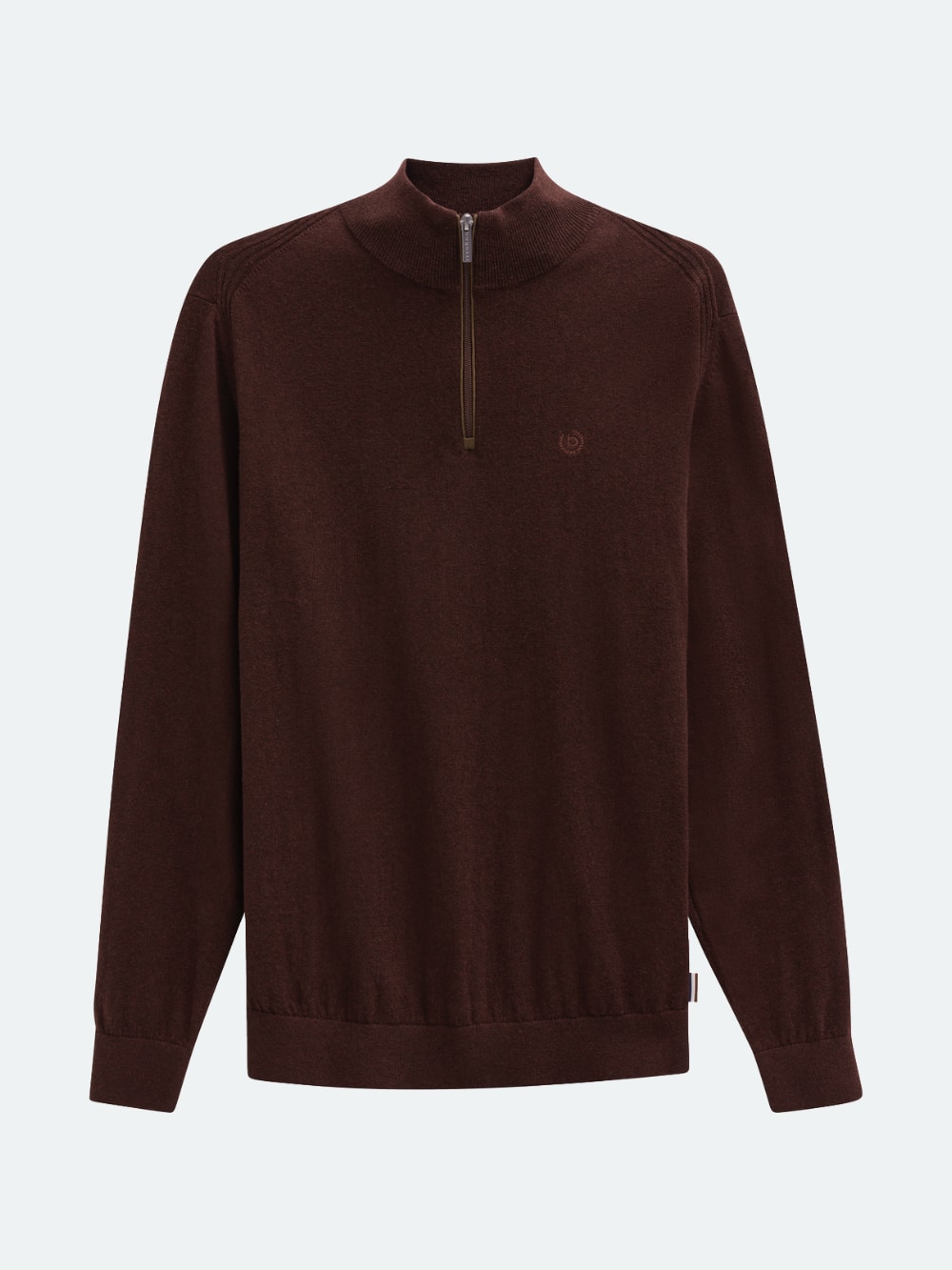 Bugatti - Quarter Zip Sweater in Blackberry