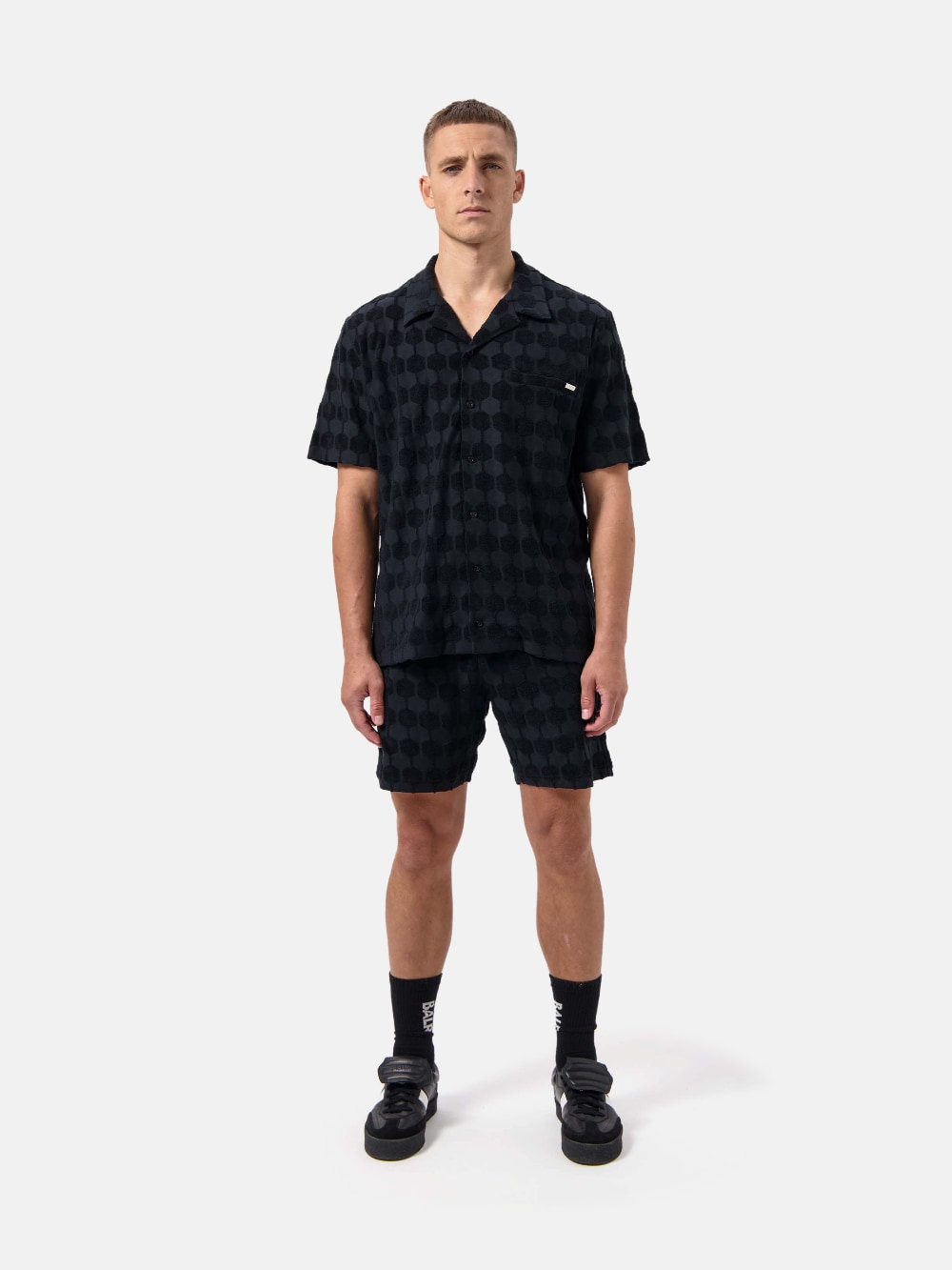 BALR. - Terry Shorts - Jet Black