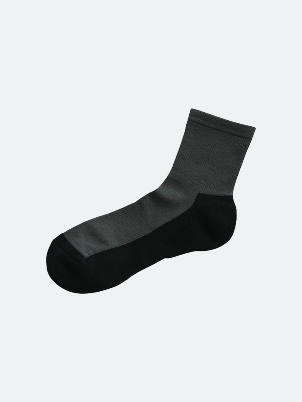 Nishiguchi Kutsushita - Cotton Cashmere Walking Socks - Black