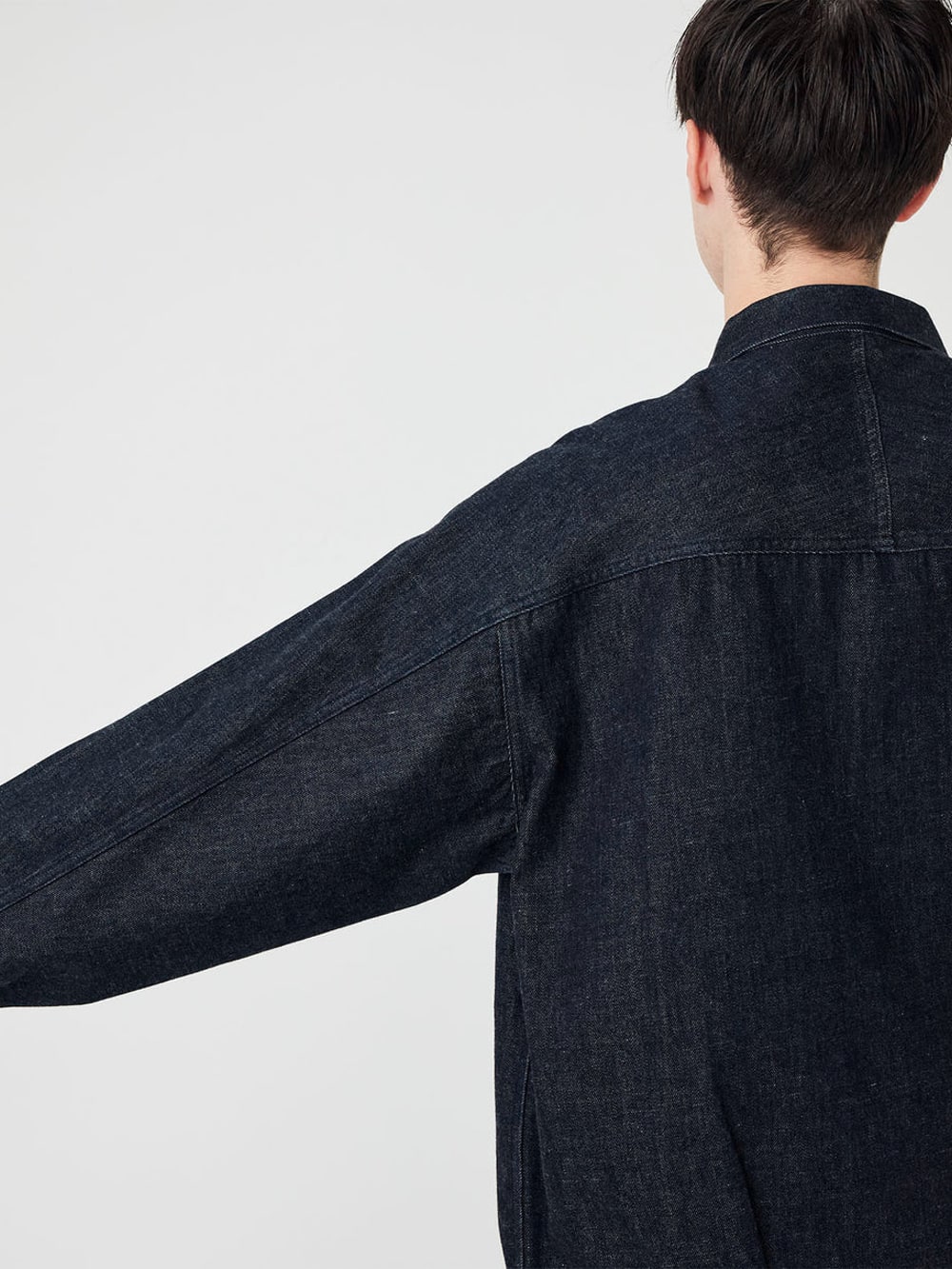 Short Denim Jacket - Indigo