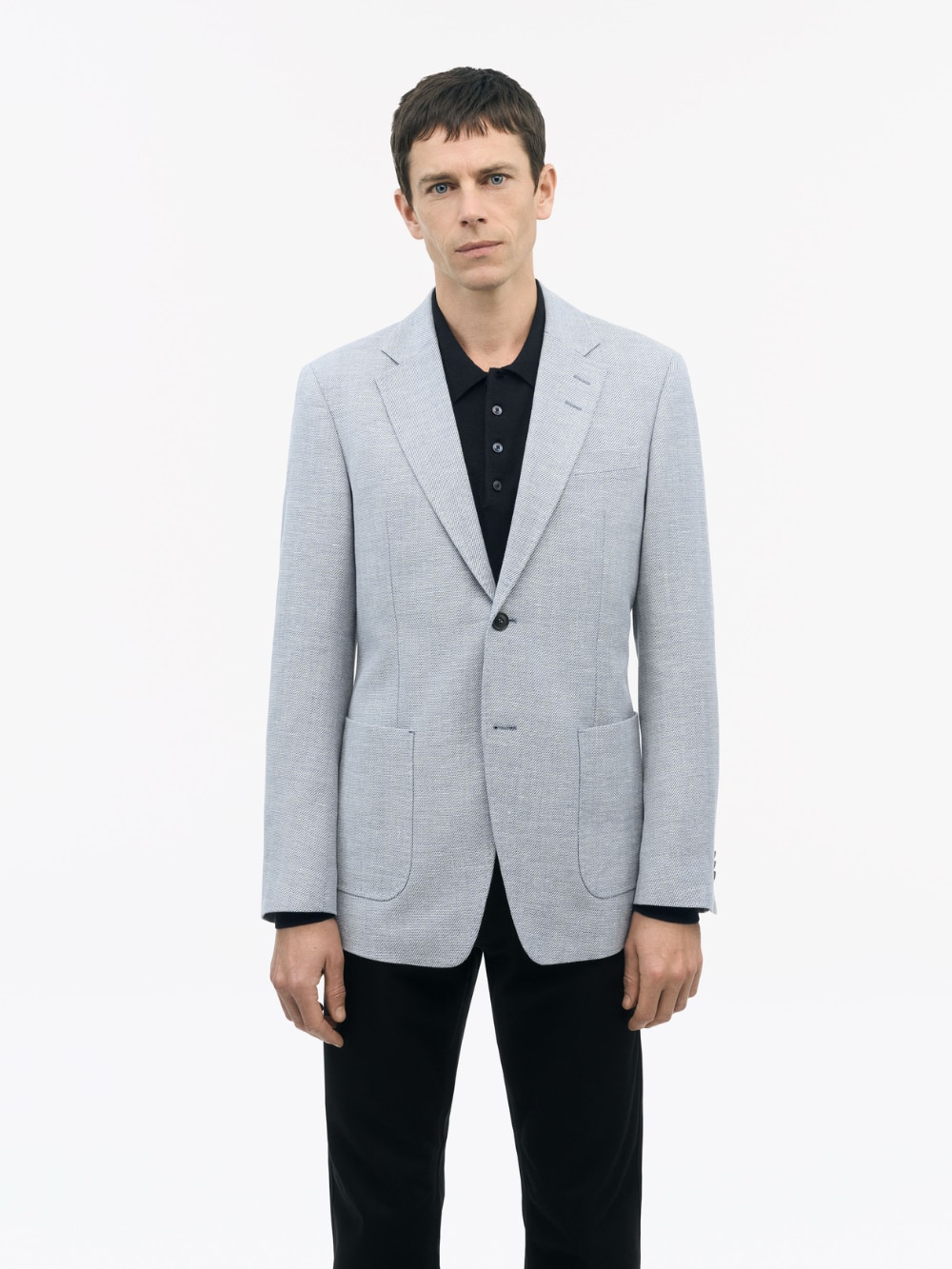 Tiger of Sweden - Justin HL Linen Blend Blazer - Marine Blue