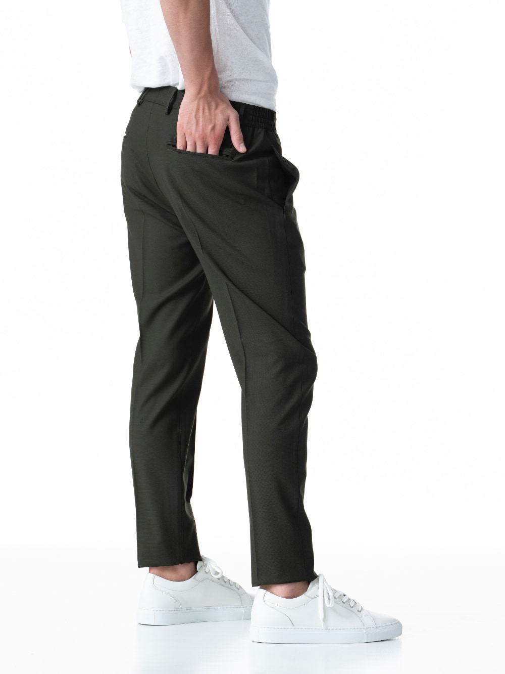 Giabsarchivio: Masaccio Gold Trousers - Green | Gotengo Menswear