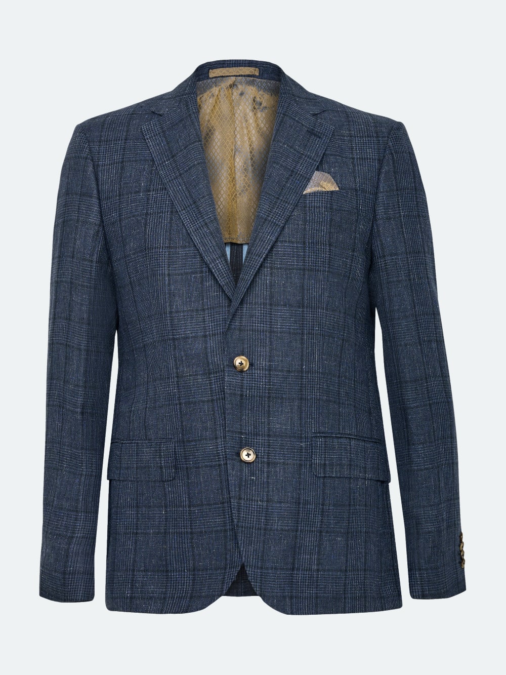 Sand Copenhagen - Checkstar Napoli HL Blazer - Dark Navy Blue