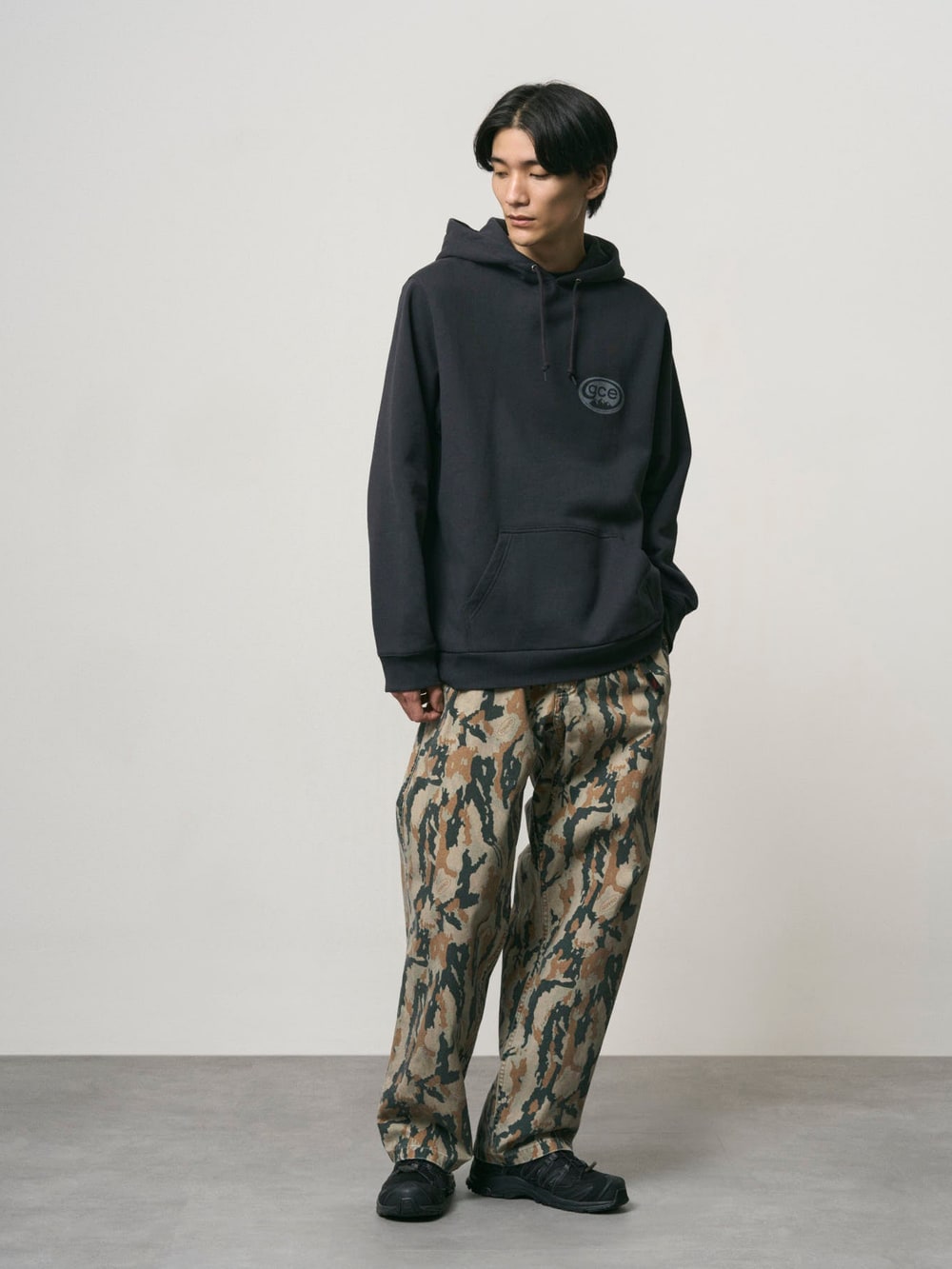 Denim Straight Fit Gramicci Pants - Bark Camo