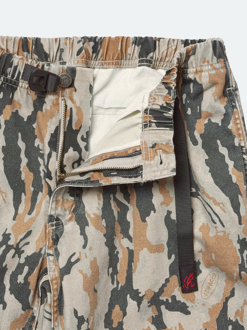 Denim Straight Fit Gramicci Pants - Bark Camo