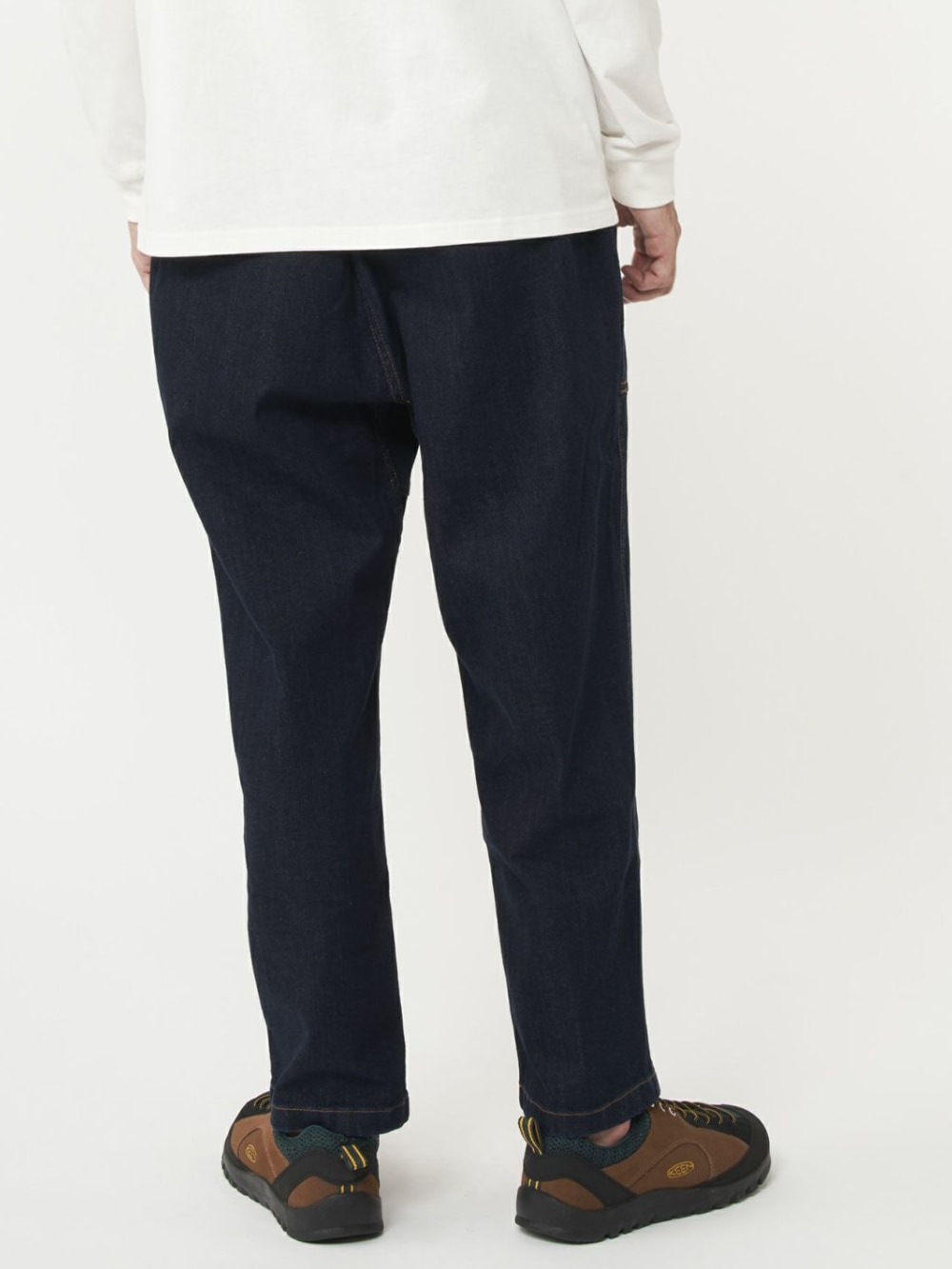 Gramicci: Stretch Denim Loose Tapered Pants - One Wash