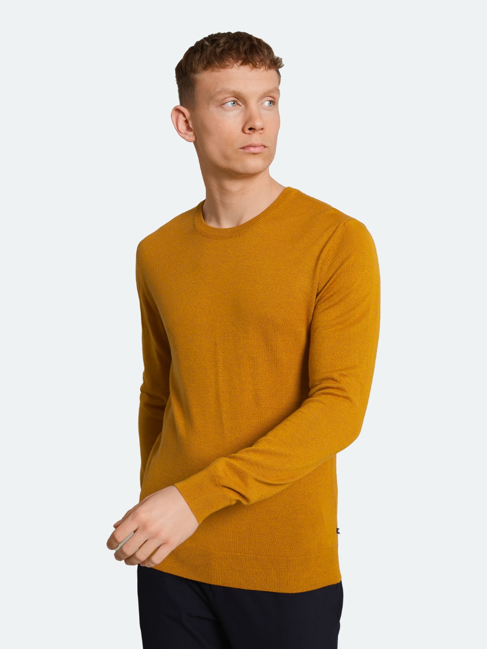 Matinique - Leon Knitted Pullover - Buckthorn Yellow