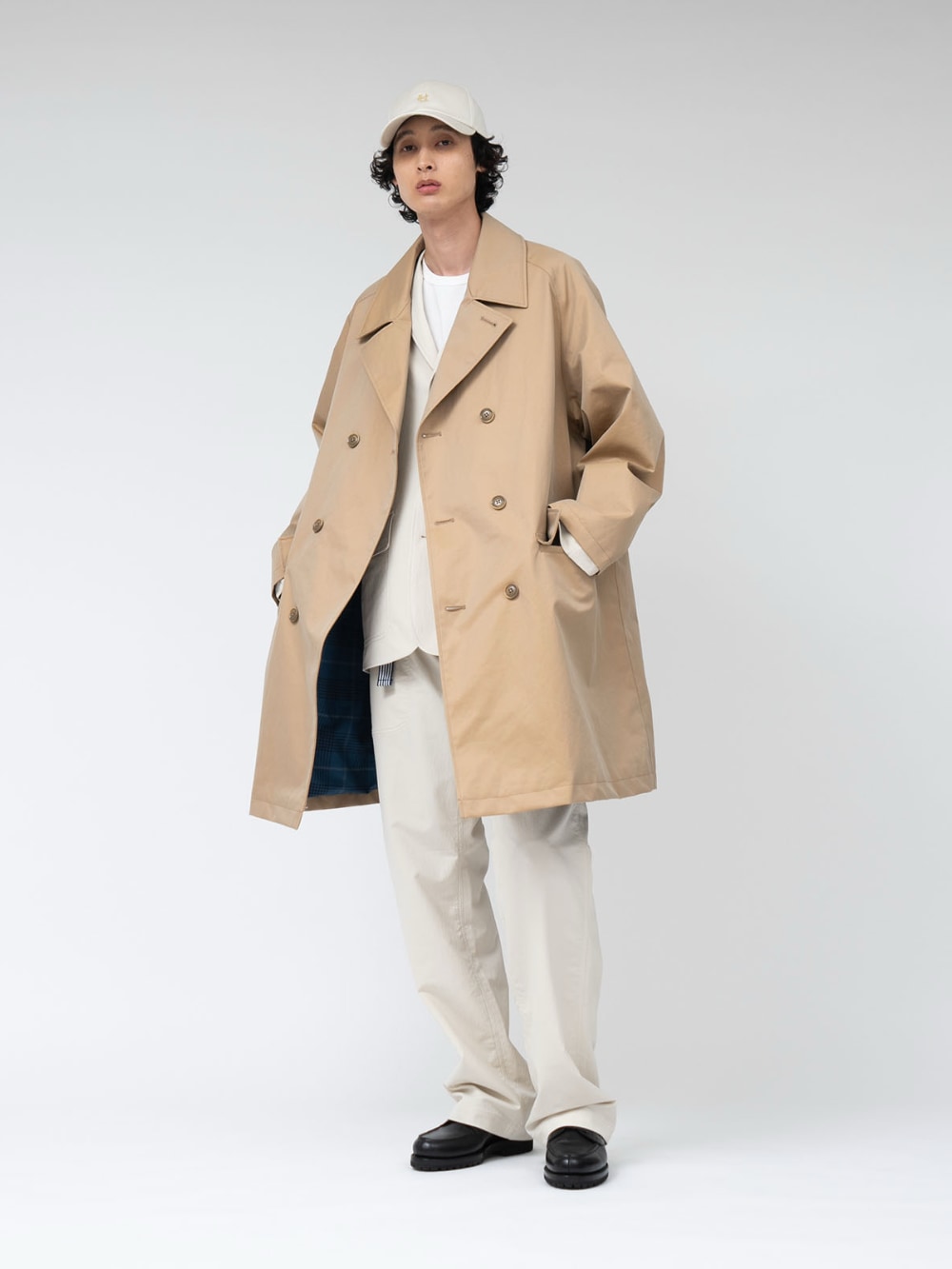 ジャケット・アウター 2L Cotton GORE-TEX Balmacaan Coat nanamica / 2L Cotton GORE-TEX Balmacaan Coat