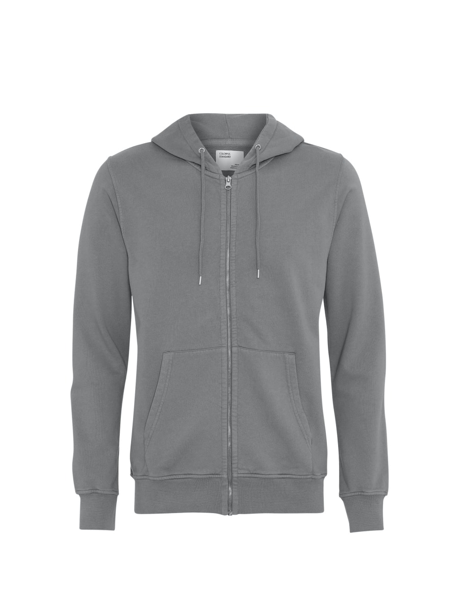 Colorful Standard - Classic Organic Zip Hood - Storm Grey
