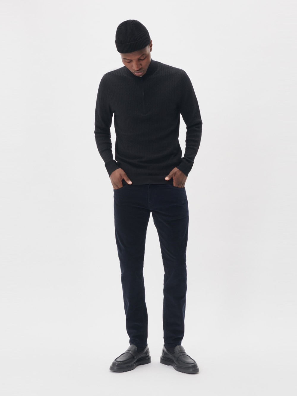 Matinique - Pete Corduroy Pants - Dark Navy