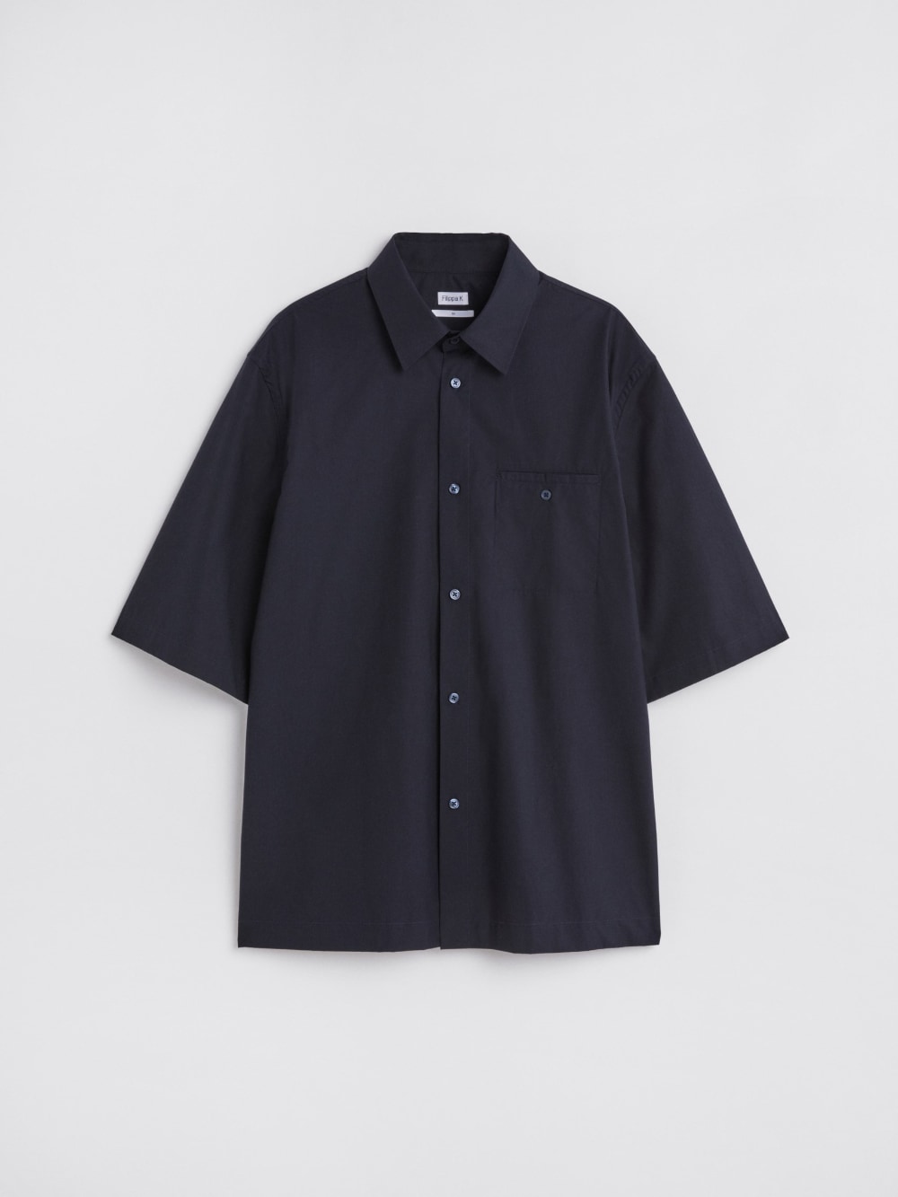 Filippa K - Oliver Poplin Shirt - Navy