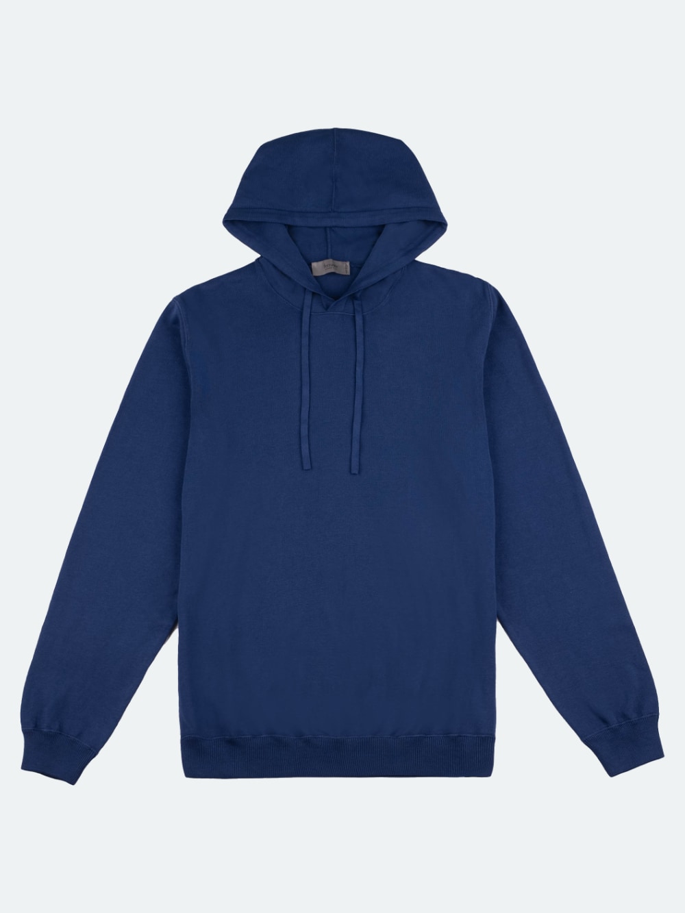 Ferrante - Garment Dyed Cotton Hoodie - Bright Blue
