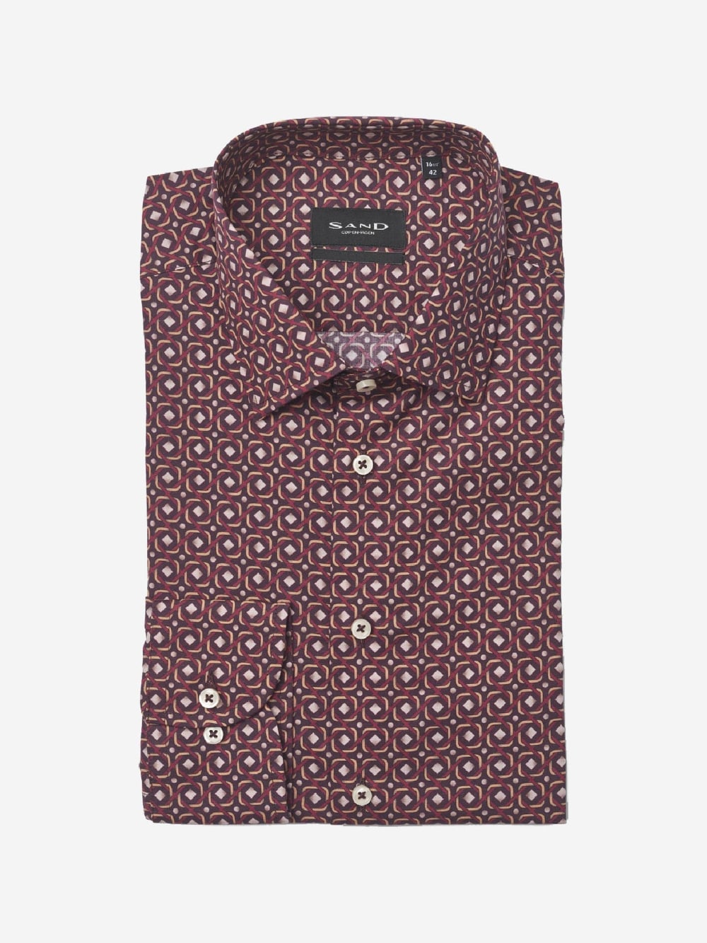 Sand Copenhagen - State N 2 Shirt - Medium Red