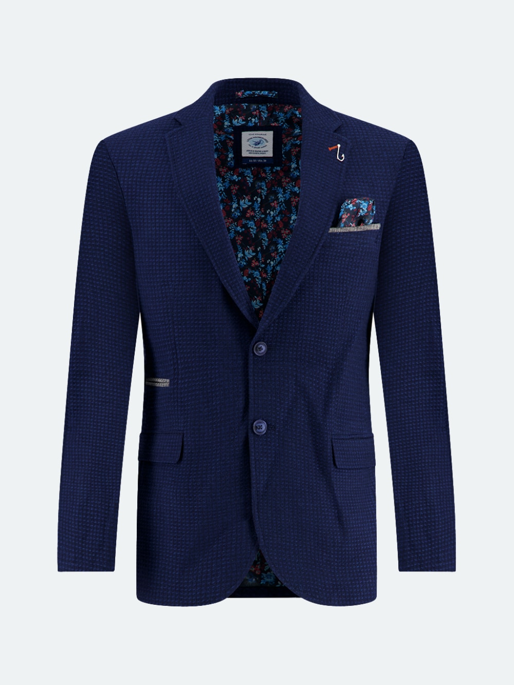 A Fish Named Fred - Small Structure Blazer in Navy