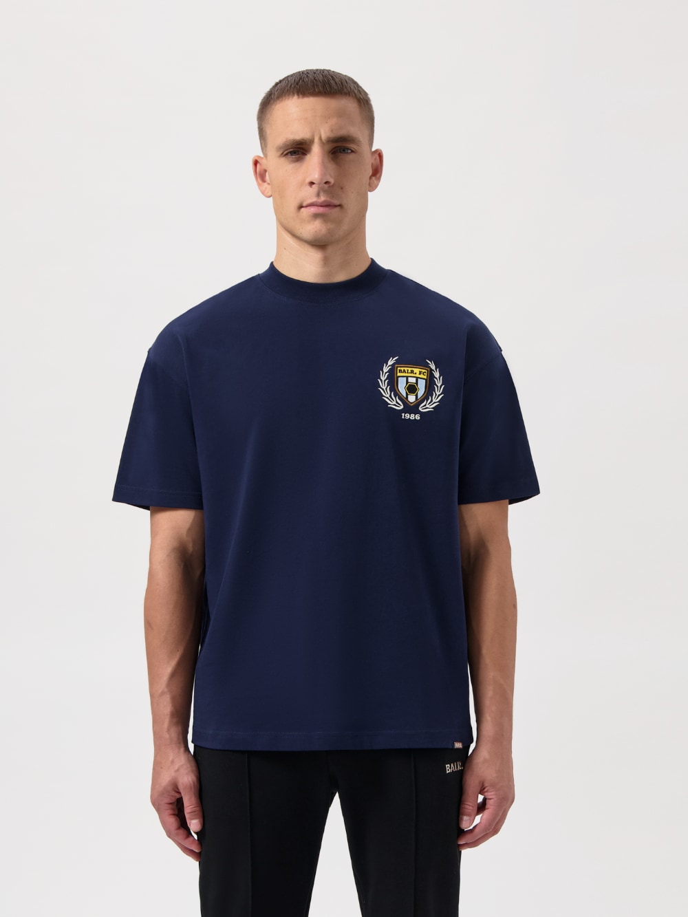 BALR. - Game of the Legends Box Fit T Shirt - Space Navy