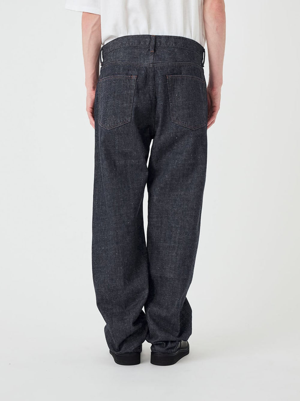Selvage Denim Straight Pants - Indigo