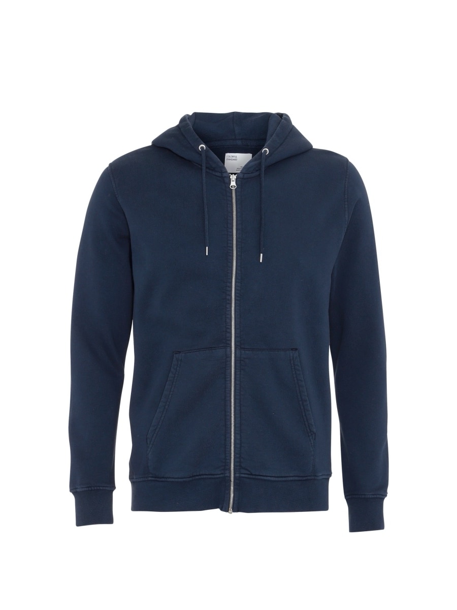 Colorful Standard - Classic Organic Zip Hood - Navy Blue
