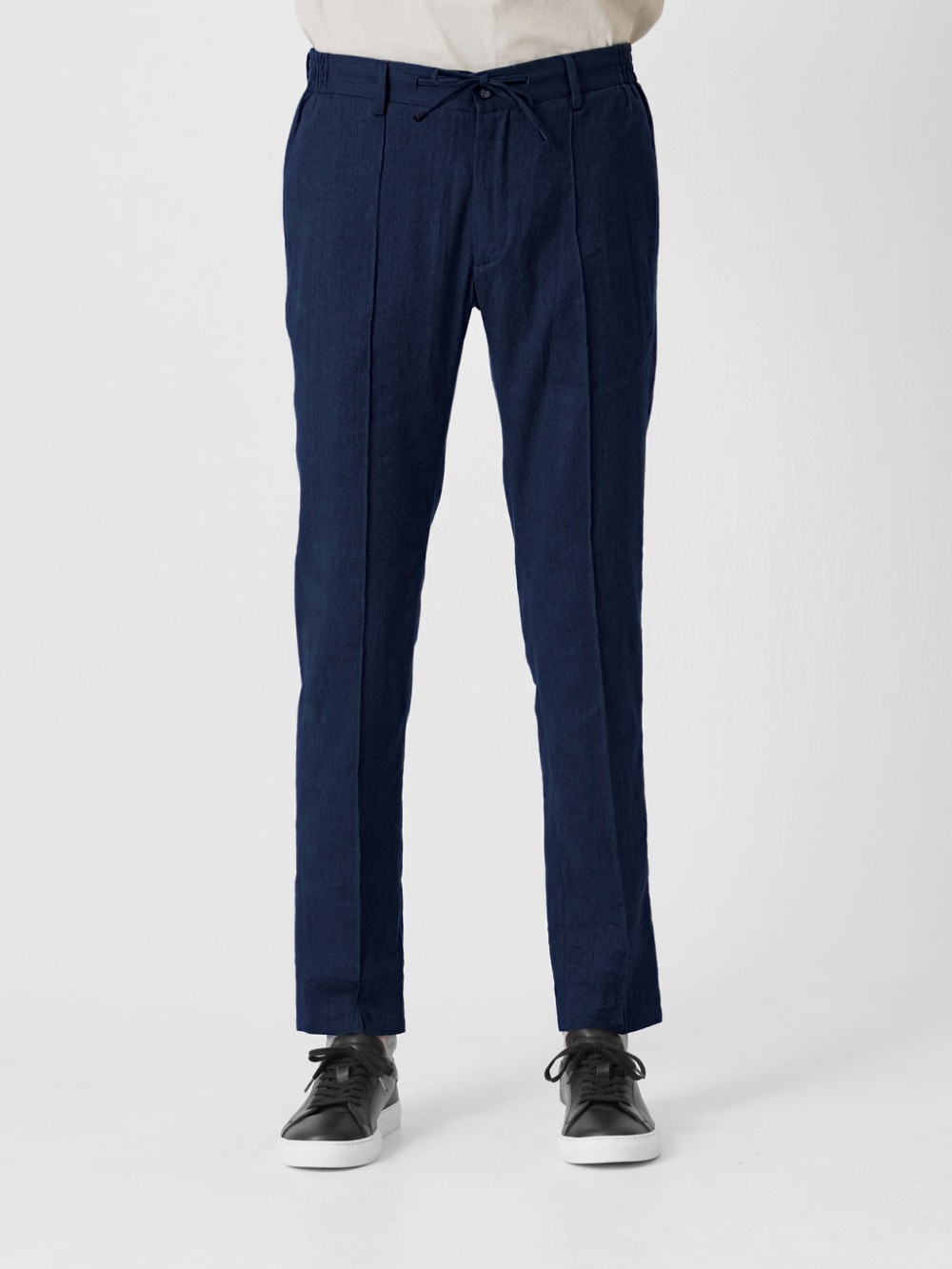 Giabsarchivio - Masaccio M1 Linen Trousers - Blue