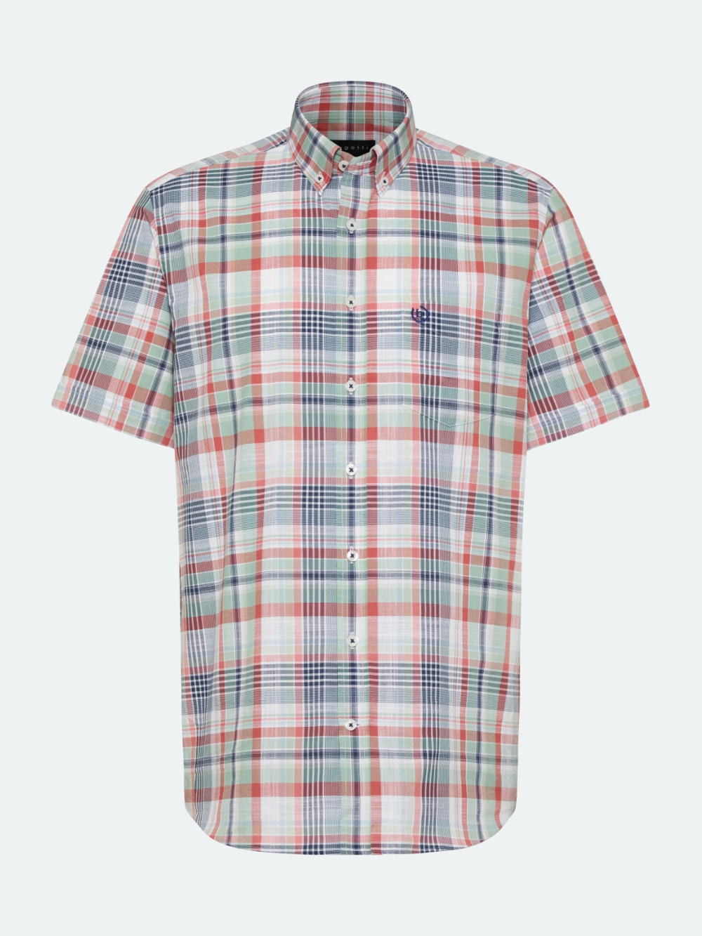 Bugatti - Bold Check Short Sleeve Shirt
