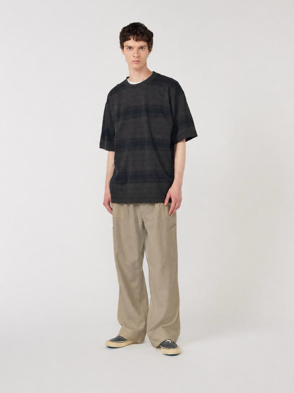 Nanamica - Silk Nep Cotton Twill Deck Pants - Khaki Beige