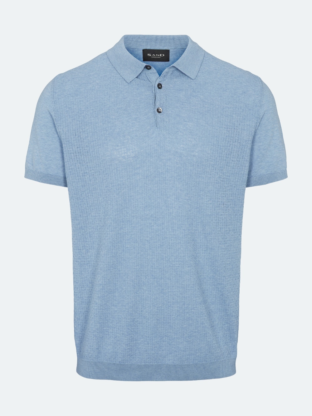 Sand Copenhagen - Retro Polo - Powder Blue