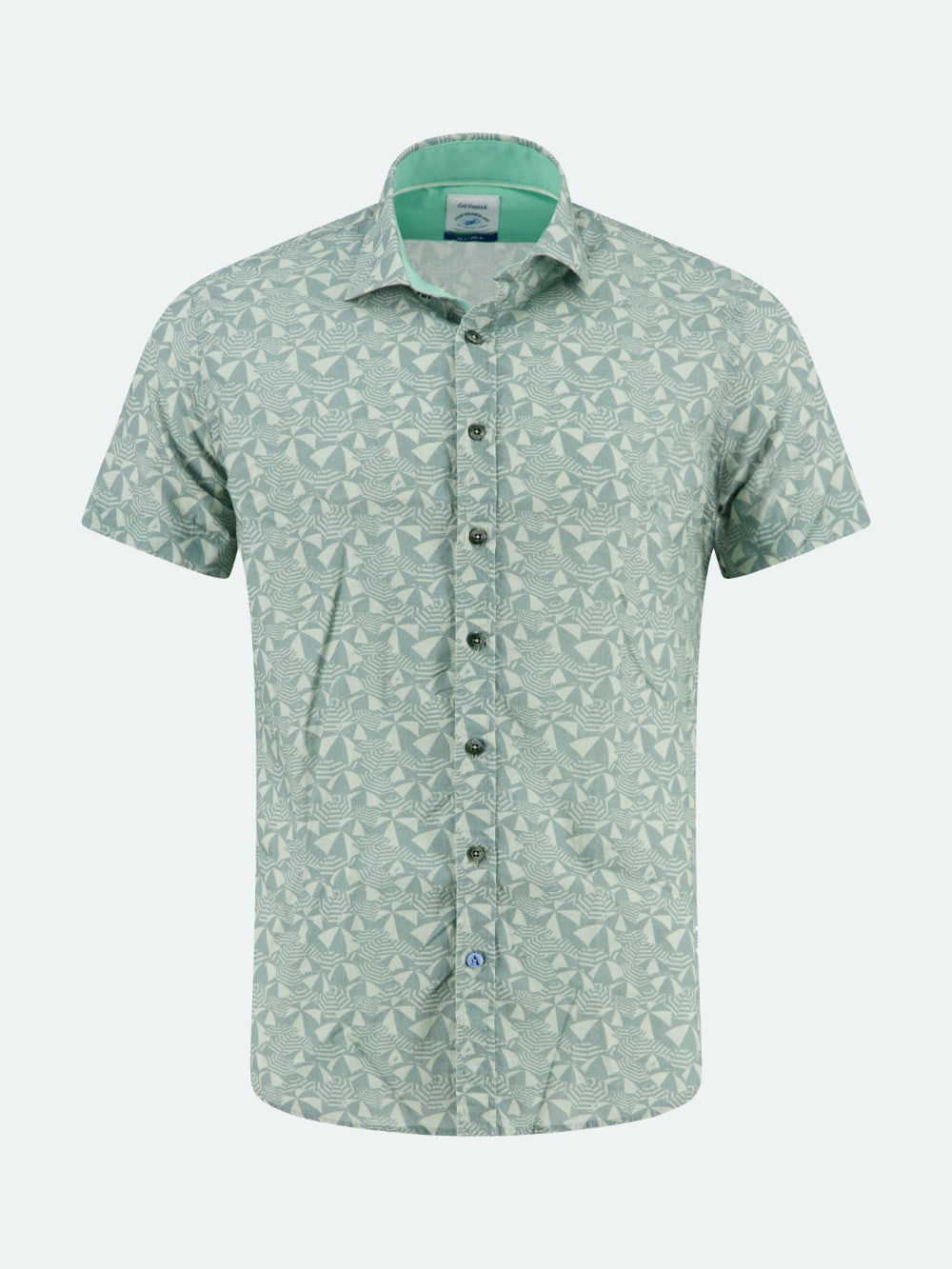 A Fish Named Fred - Sunshade Short Sleeve Shirt in Thyme