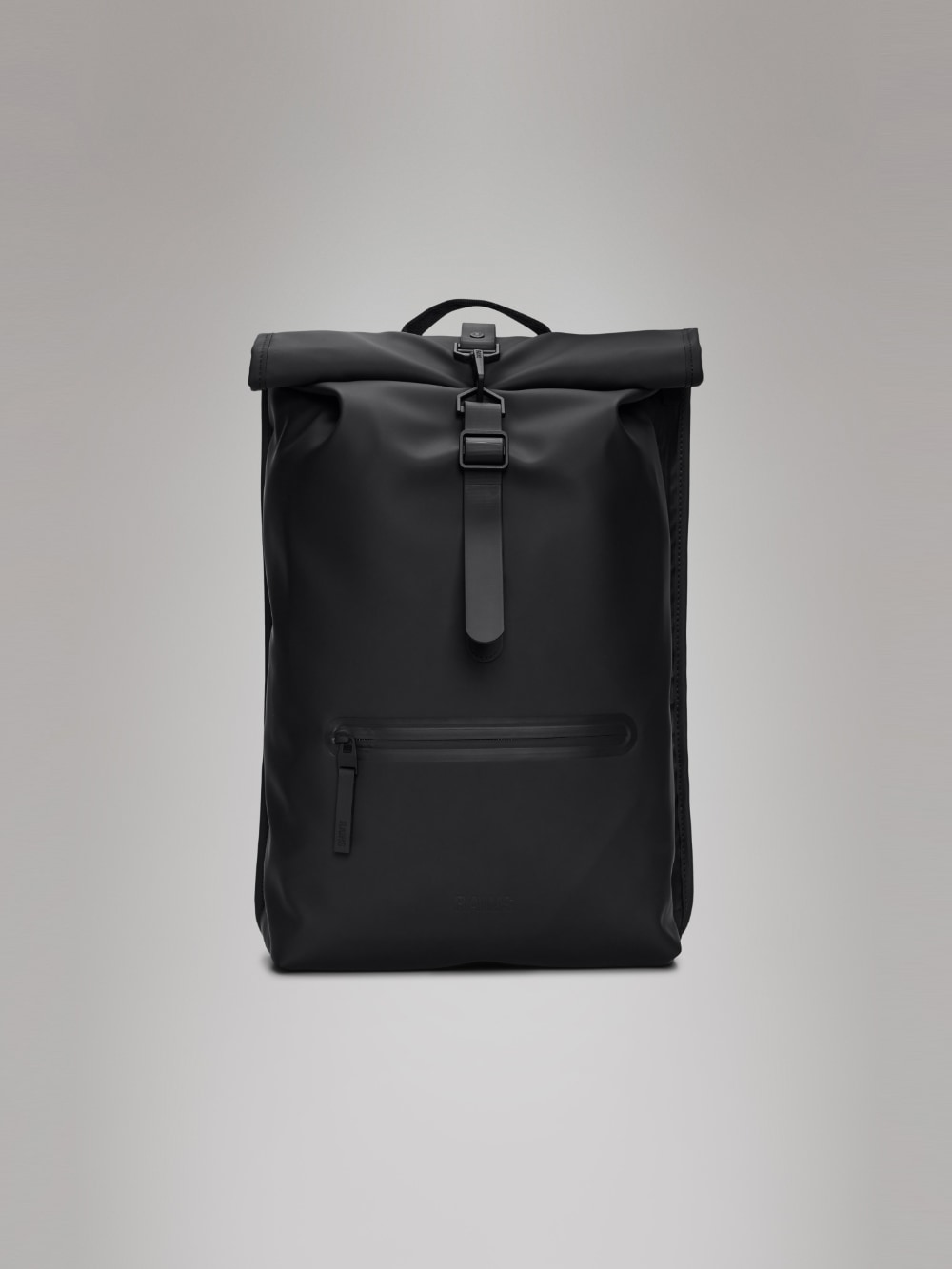 Rains - Rolltop Rucksack - Black