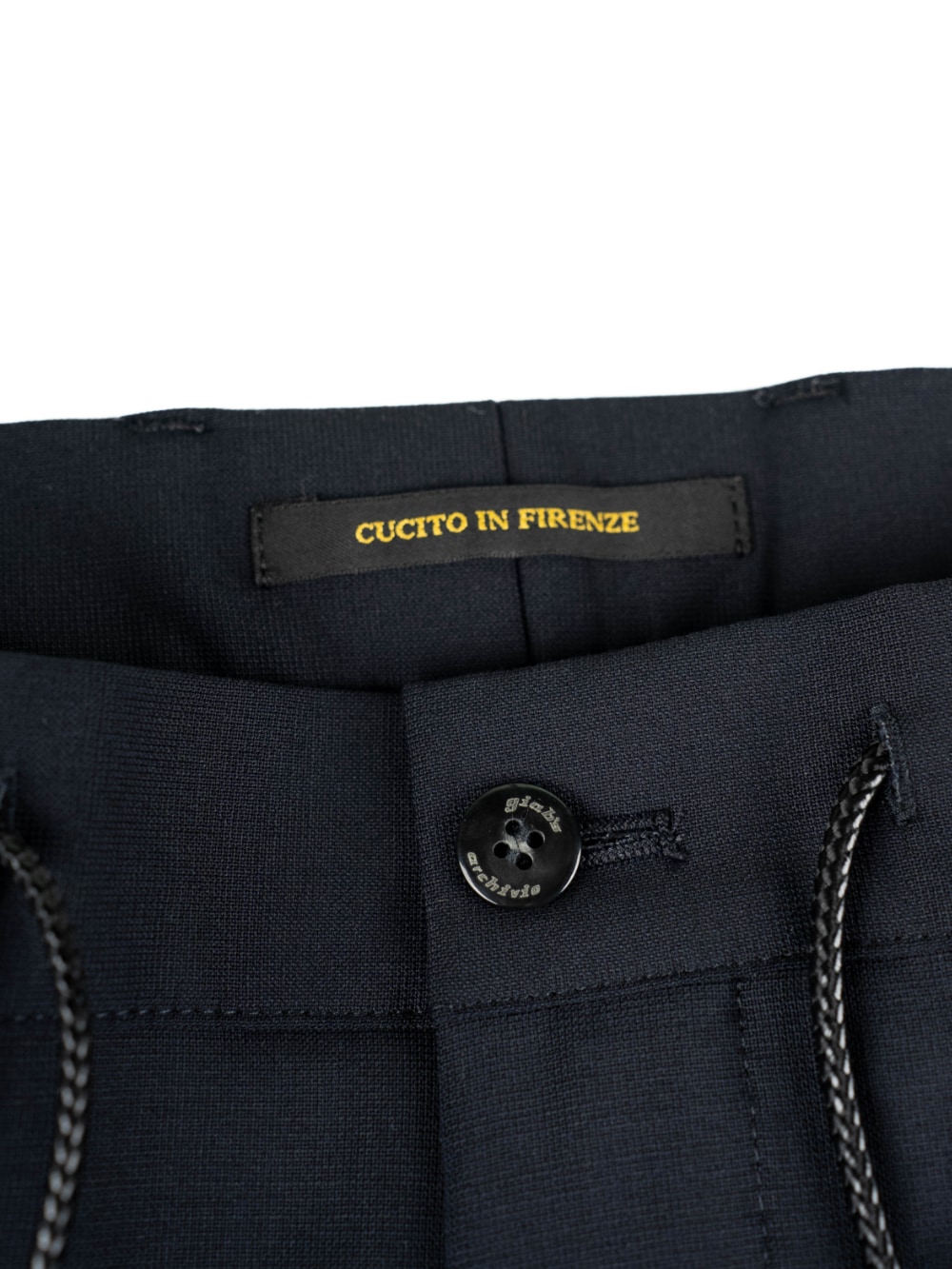 Giabsarchivio: Masaccio Gold Trousers - Navy | Gotengo Menswear
