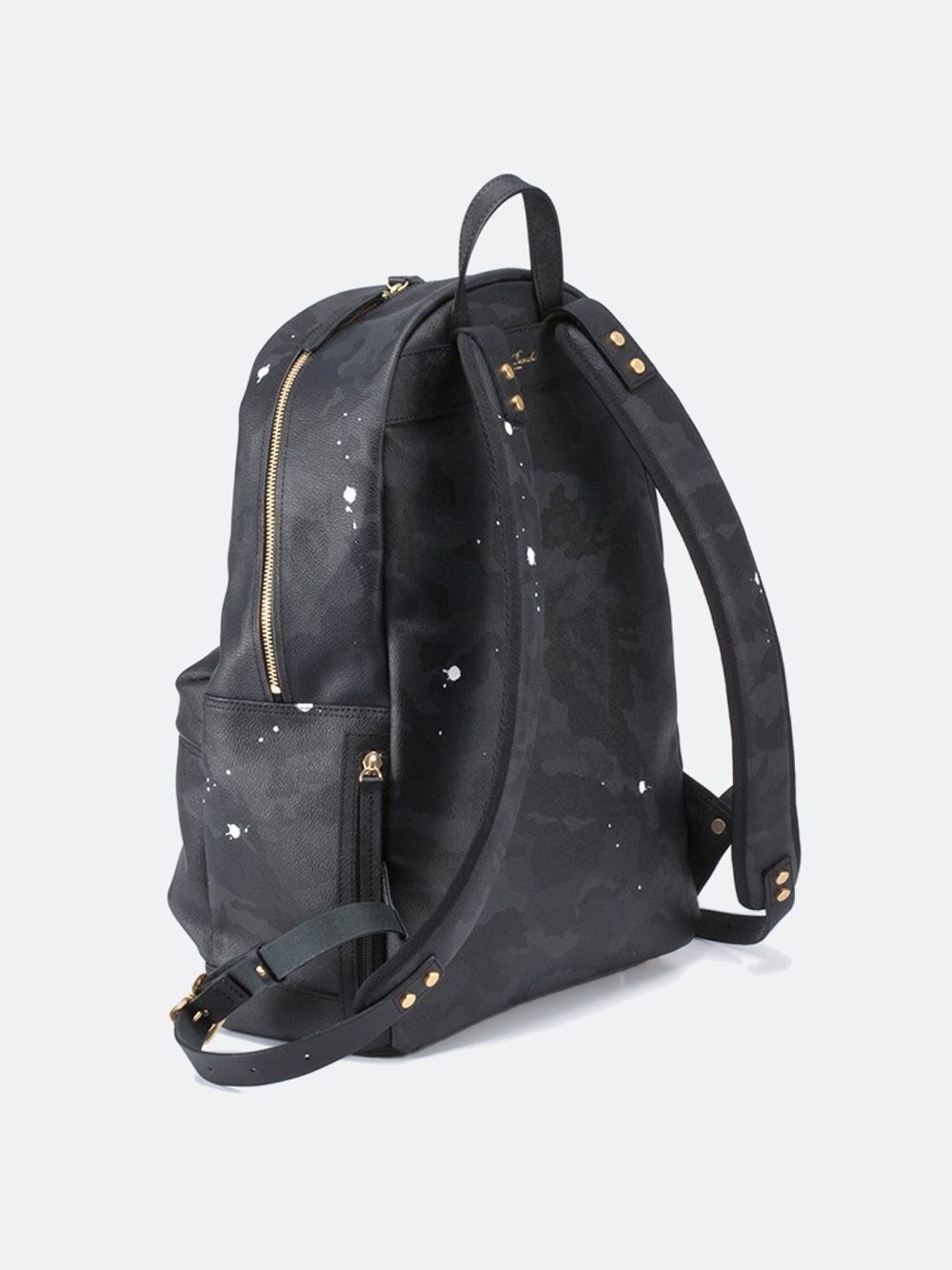 Gentil Bandit: Backpack in Black Camo | Gotengo Menswear
