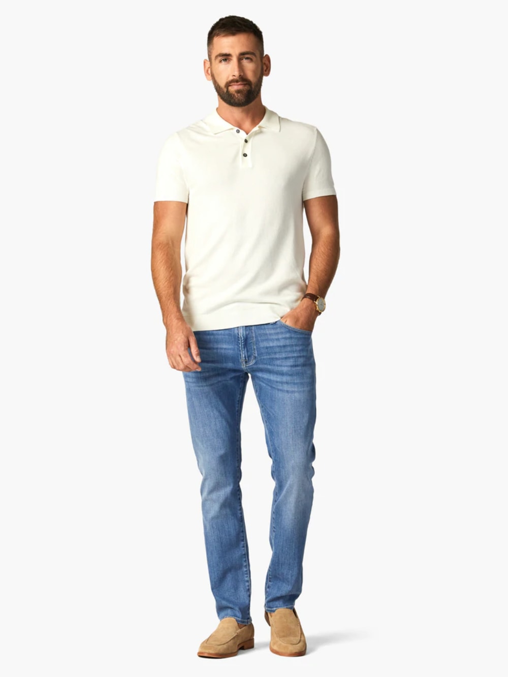 34 Heritage - Cool Tapered Leg Jeans in Light Urban