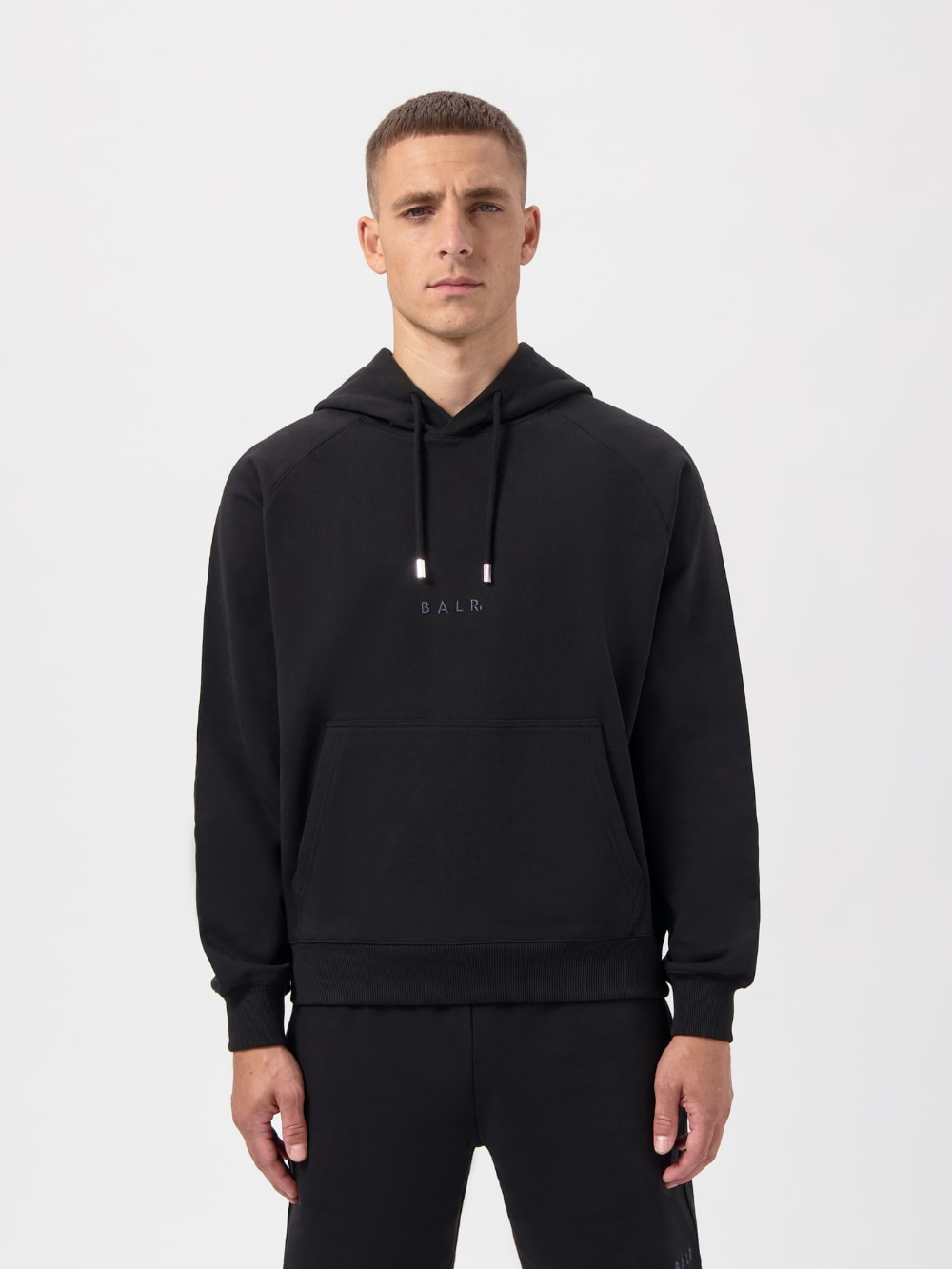 BALR. - Logo Hoodie - Jet Black