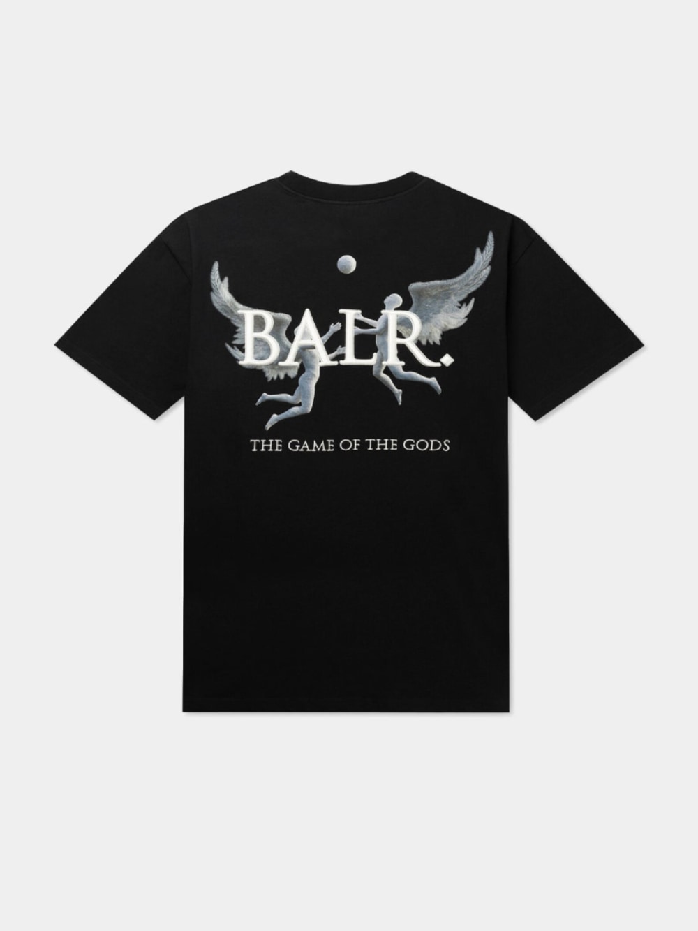 BALR.: Game of the Gods Box Fit T Shirt - Jet Black