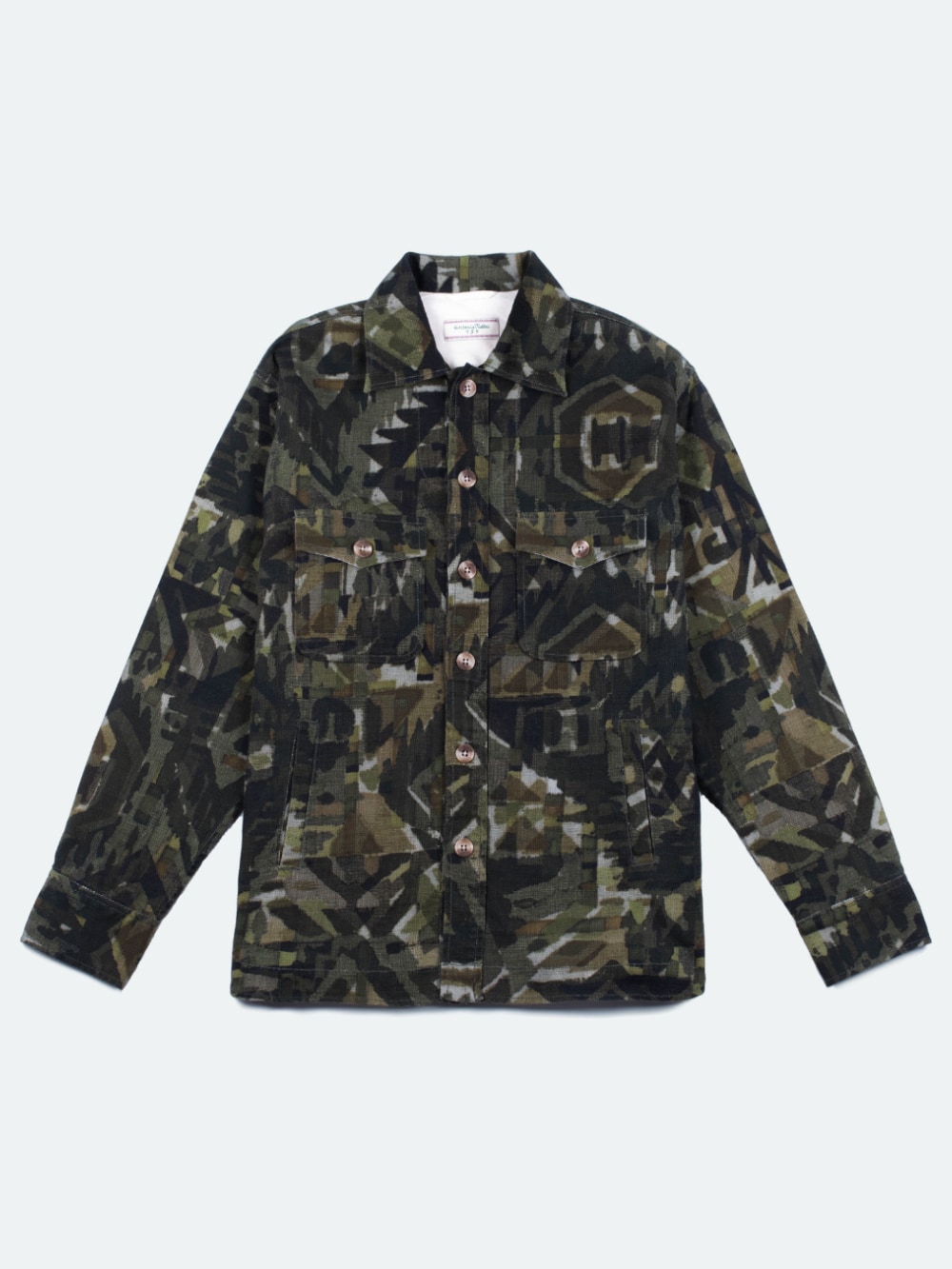 Tintoria Mattei 954 - Tiger Shirt Jacket in Military Print