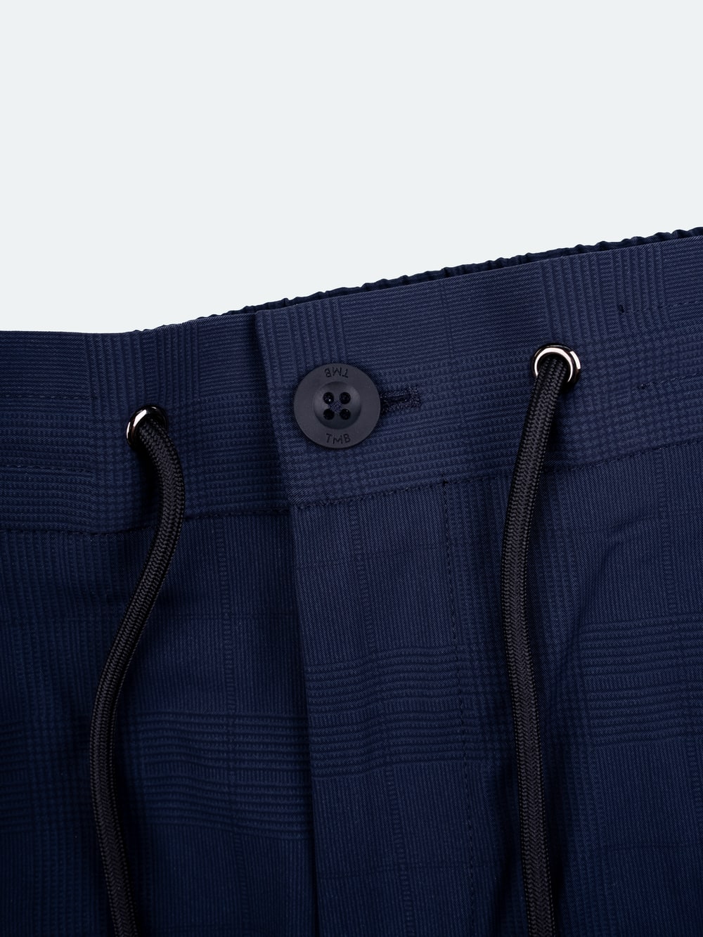 TMB Running Pants - Navy Glen Check