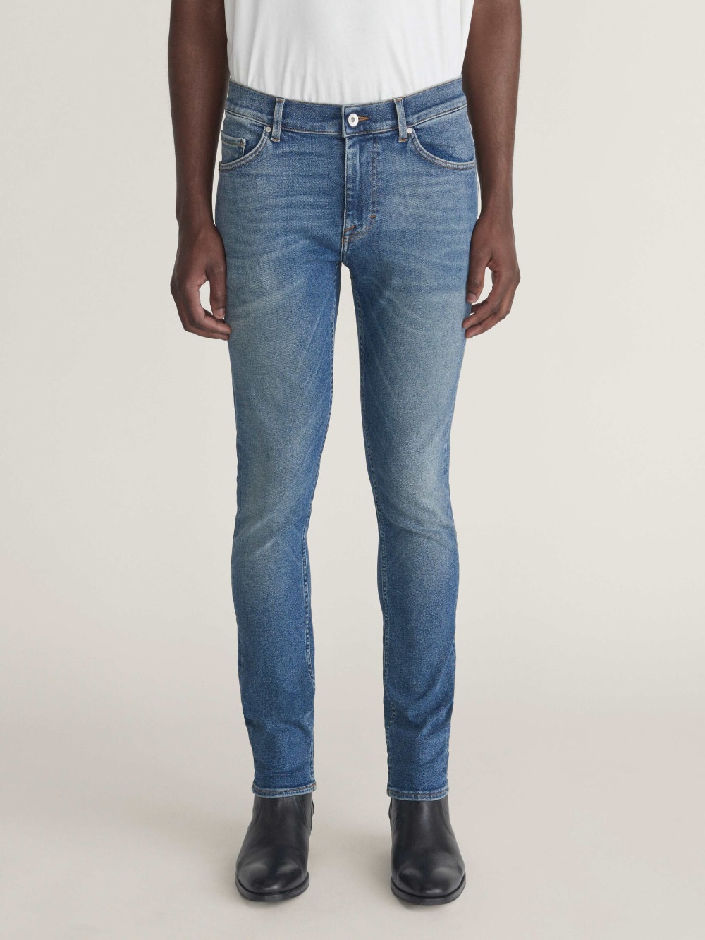 nærme sig Ansigt opad Michelangelo Tiger of Sweden / Jeans: Evolve Jeans Bound - Medium Blue | Gotengo Menswear