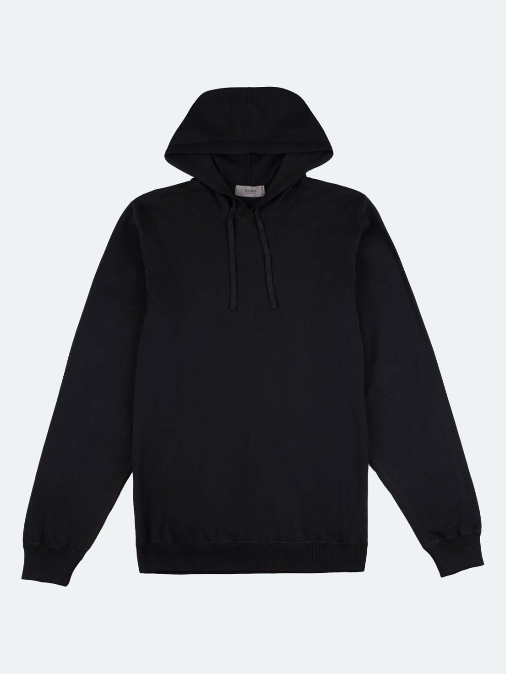 Ferrante - Garment Dyed Cotton Hoodie - Black