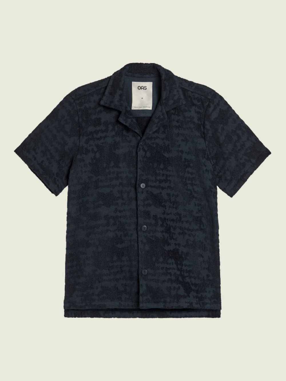 OAS - Cuba Terry Shirt in Night Lagoon