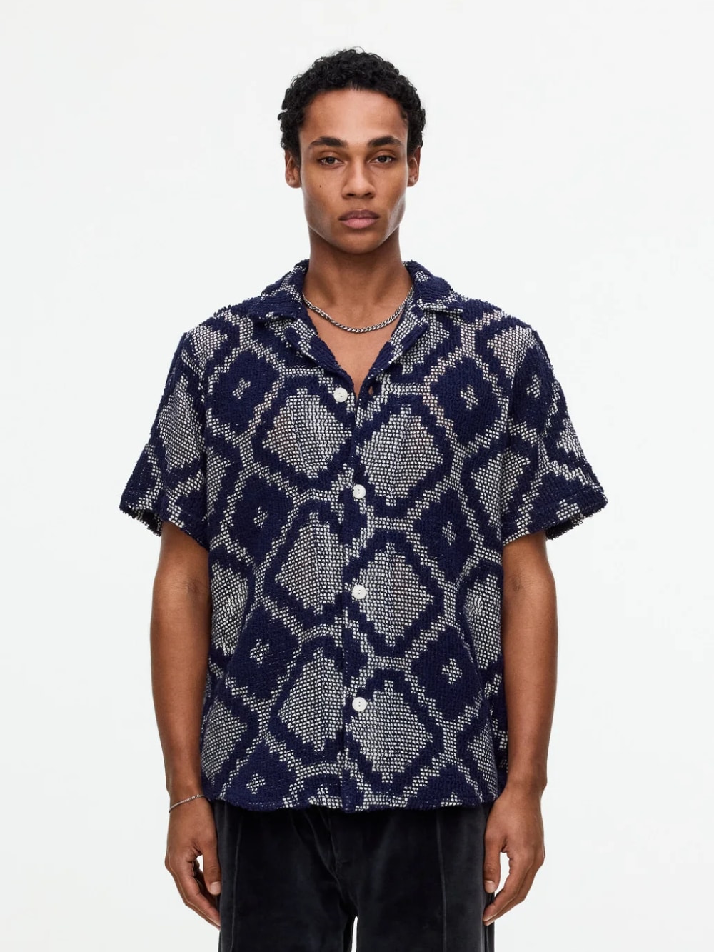 OAS - Trastevere Cuba Crochet Shirt