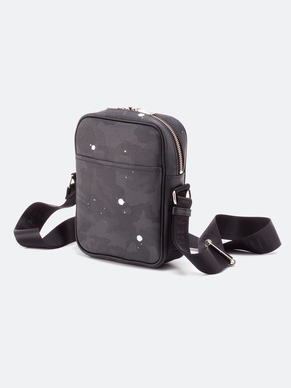 Gentil Bandit: Crossbody Bag in Black Camo | Gotengo Menswear