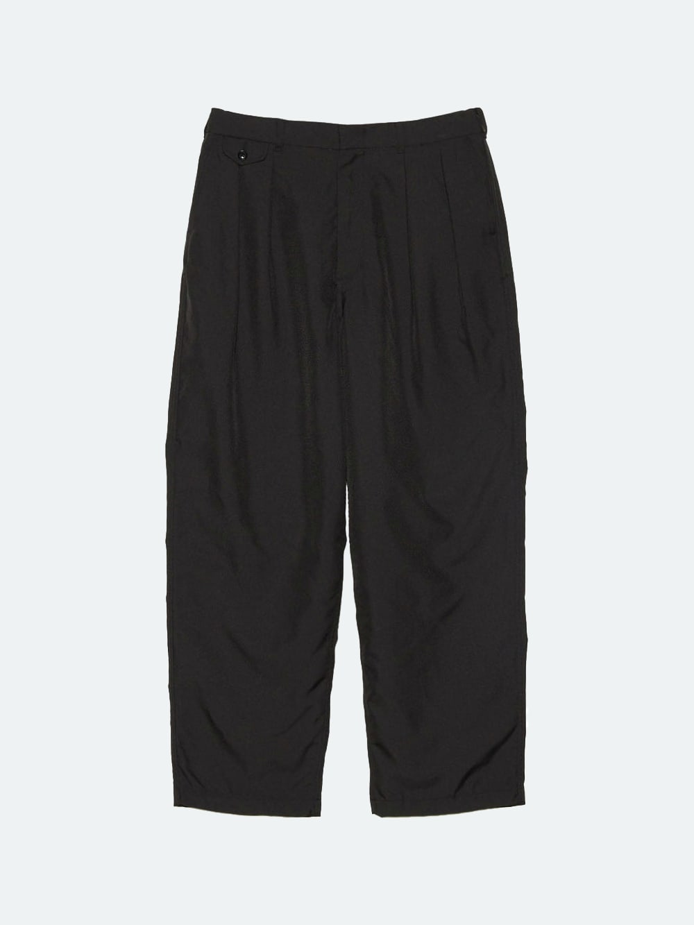 Polyester Twill Club Pants - Black