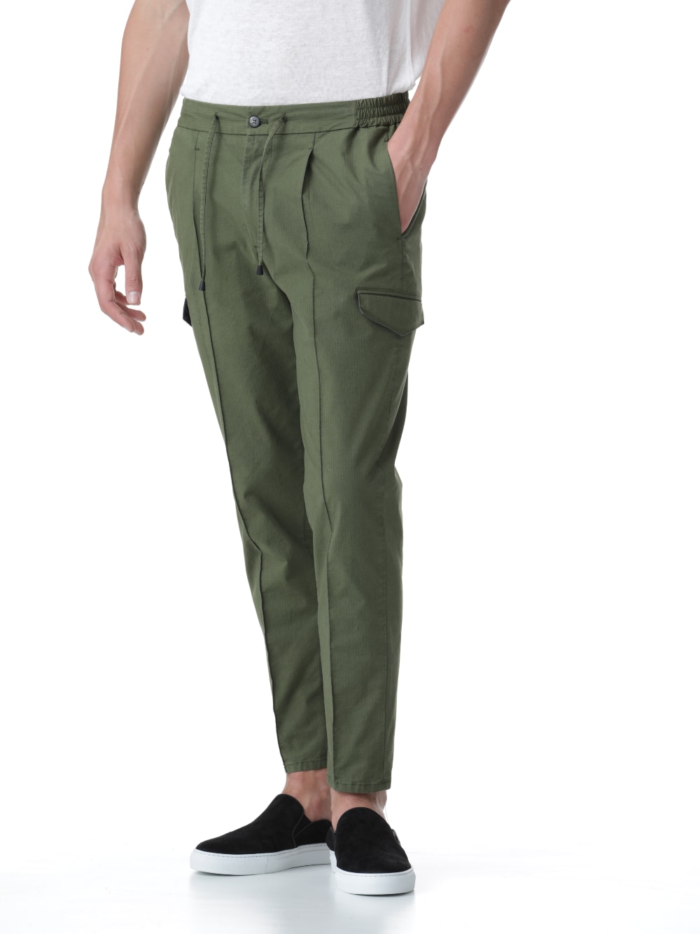 Giabsarchivio - Tiziano P2 Trousers - Military Green