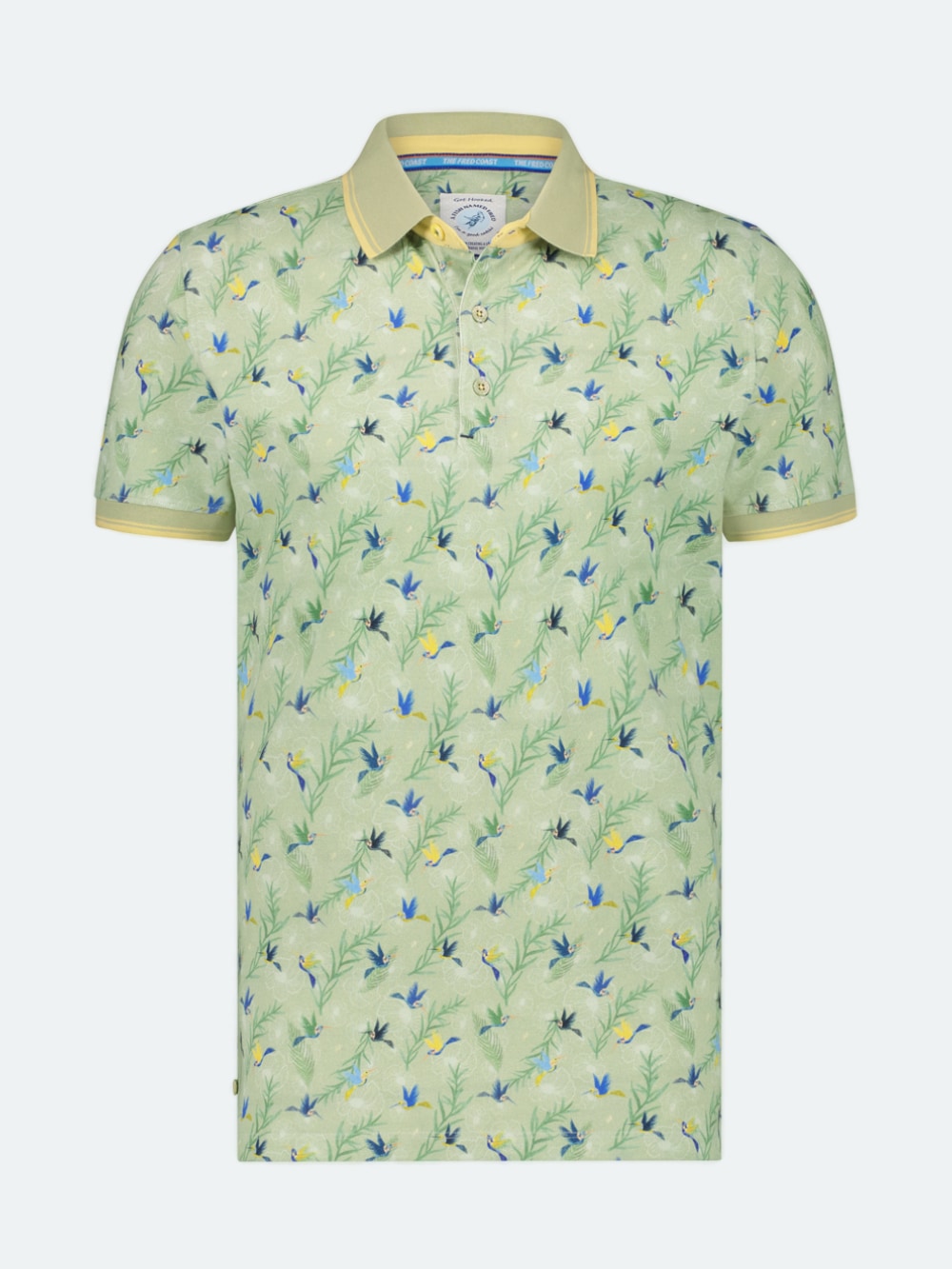 A Fish Named Fred - Hummingbird Polo in Olive Green