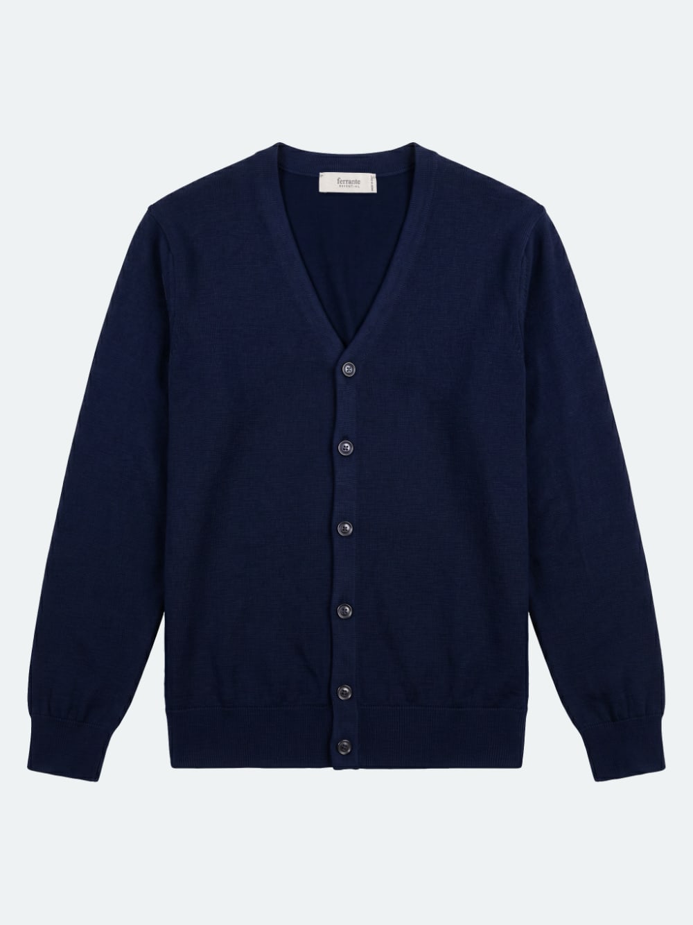 Ferrante - Cotton Cardigan - Navy