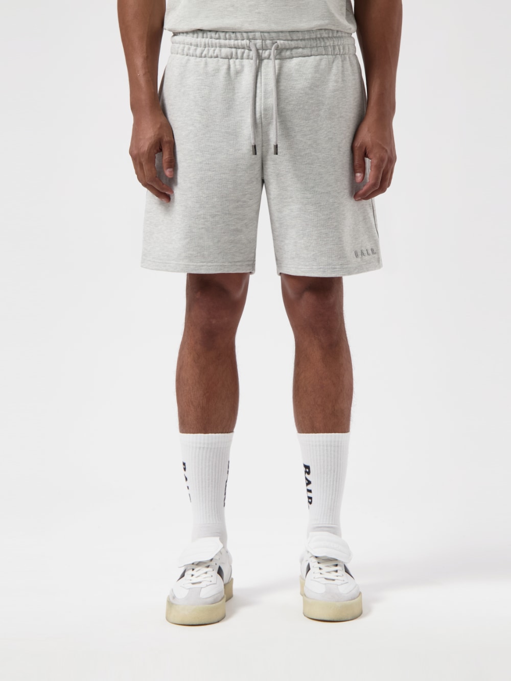 BALR. - Logo Shorts - Light Grey Melange