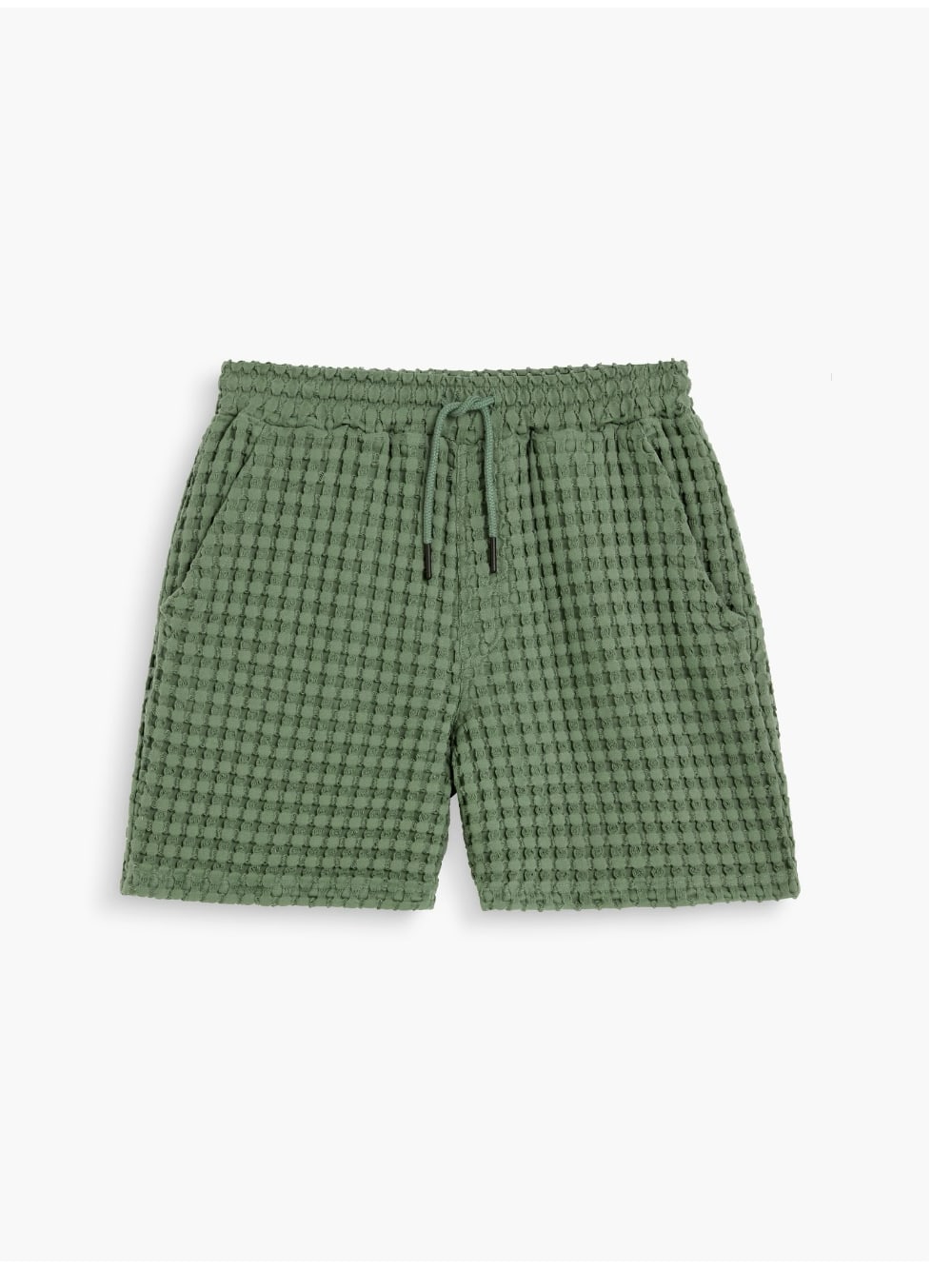 Porto Waffle Shorts in Green