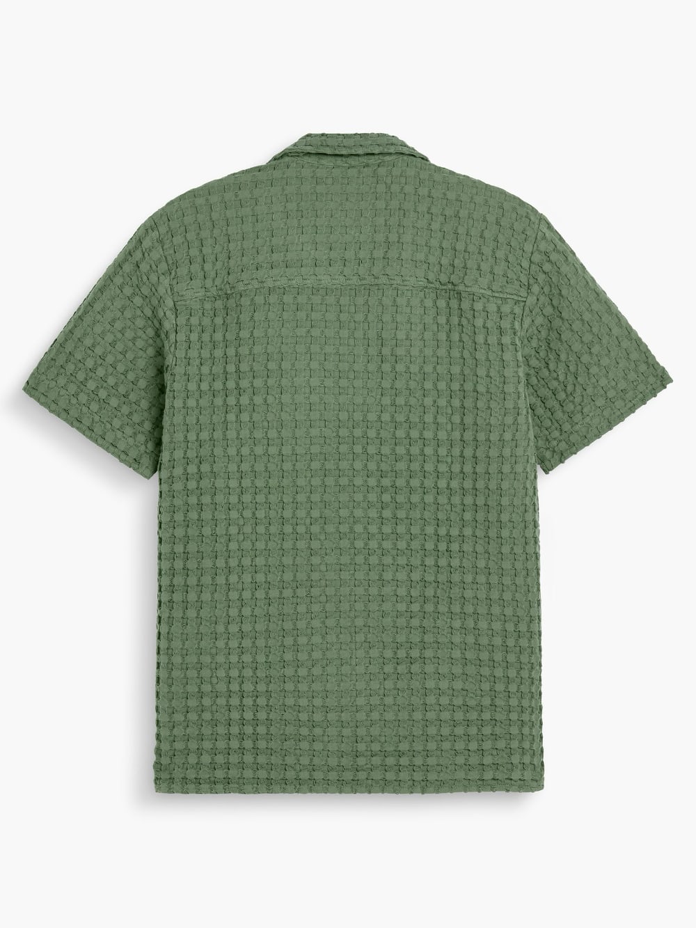 Cuba Waffle Shirt in Green